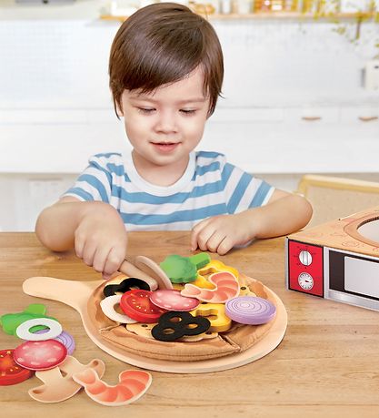 Hape Play Food - 29 parts - Pizza Hape Play Food - 29 parts - Pizza