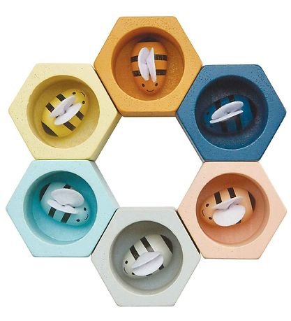 PlanToys Tré leikfang - 13 Partar - Býflugnabú