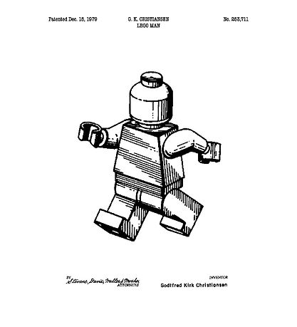Citatplakat Juliste - B2 - Lego Man