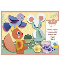 Set de Création Djeco - Collage - La Forêt Set de Création Djeco - Collage - La Forêt