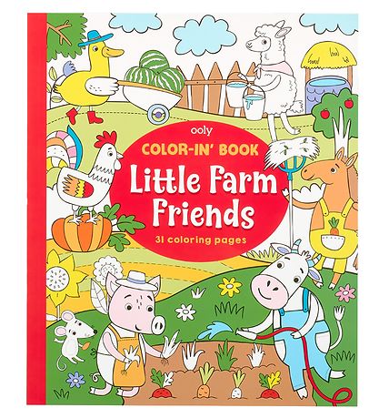 Ooly Colouring Book - Little Farm Friends Ooly Colouring Book - Little Farm Friends