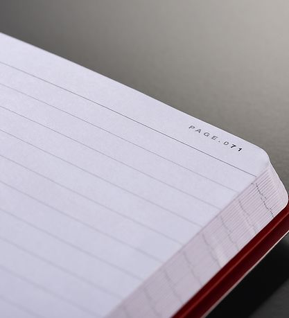 Oxford Notebook - Soft Etui - liniert - A6 - Schwarz/Rot