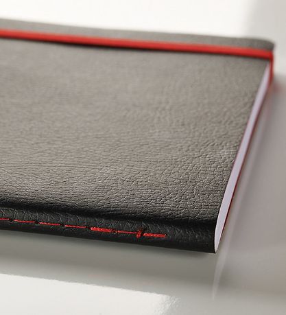 Oxford Notebook - Soft Etui - liniert - A6 - Schwarz/Rot