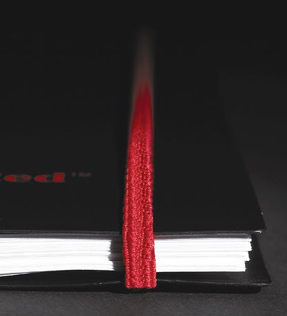 Carnet Oxford - Spiral - Doublé - A5 - Noir/Rouge