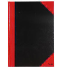 Carnet Bantex - Doublé - A4 - Noir/Rouge Carnet Bantex - Doublé - A4 - Noir/Rouge