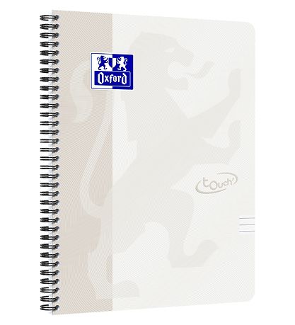 Oxford Notizbuch - Touch - Gefüttert - A4 + - Weiß