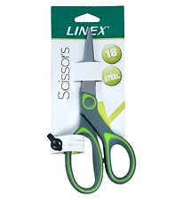 Ciseaux Linex - 18 cm - Gris/Vert