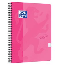 Carnet Oxford - Toucher - Carré - A4+ - Rose
