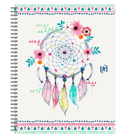 Oxford Anteckningsbok - 1 Bok - Boho Chic - Fodrad - B5 - Sortim Oxford Anteckningsbok - 1 Bok - Boho Chic - Fodrad - B5 - Sortim