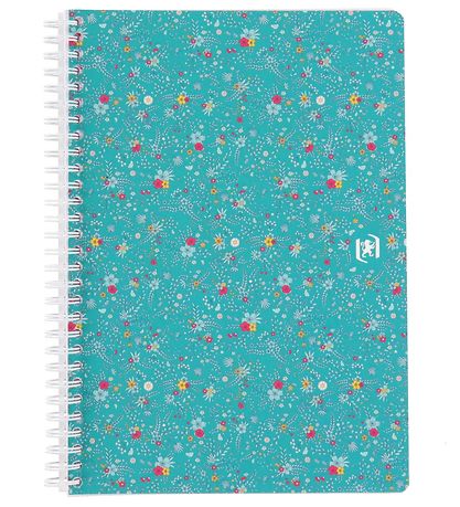 Oxford Minnisbók - Floral - Ferningur - B5 - Ýmislegt Oxford Minnisbók - Floral - Ferningur - B5 - Ýmislegt