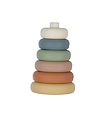 Tour Empilable Petit Monkey - Silicone - Pastel Mix Tour Empilable Petit Monkey - Silicone - Pastel Mix