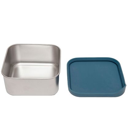 Petit Monkey Matboks - Lucy - Rustfritt Steel - Balsam Blue