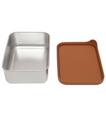 Petit Monkey Matboks - Riley - Rustfritt Steel - Bakt Clay