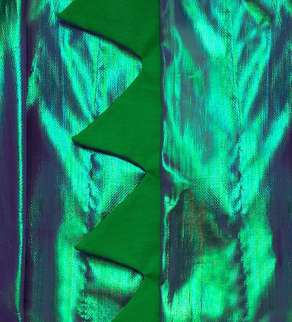 Meri Meri Costume - Coat and Hat - Dragon - Metallic Green