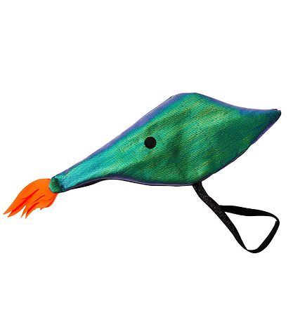 Meri Meri Costume - Coat and Hat - Dragon - Metallic Green