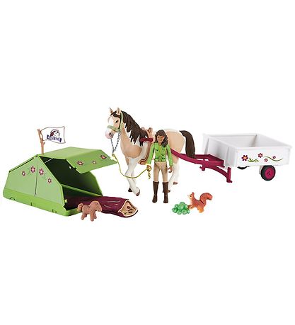 Schleich Horse Club - 23 x 14 - Sarah's kampeerexcursie 42533