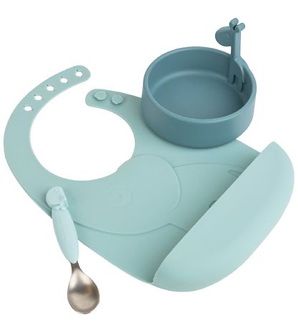 Done by Deer Bestek-Set - Silicone - 3 Onderdelen - Kiekeboe - B Done by Deer Bestek-Set - Silicone - 3 Onderdelen - Kiekeboe - B