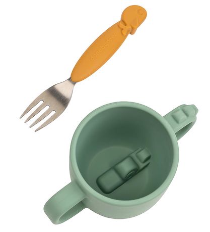 Done by Deer Dinner Set - Silicone - 3 Parts - Peekaboo - Colour
