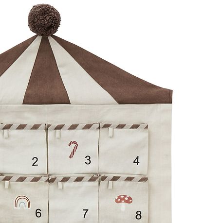 OYOY Julekalender - Sirkus - Beige/Brown