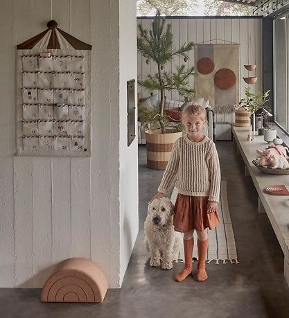OYOY Julekalender - Sirkus - Beige/Brown