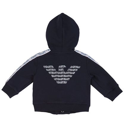Emporio Armani Gift Box - Sweat Set - Navy w. Stripe