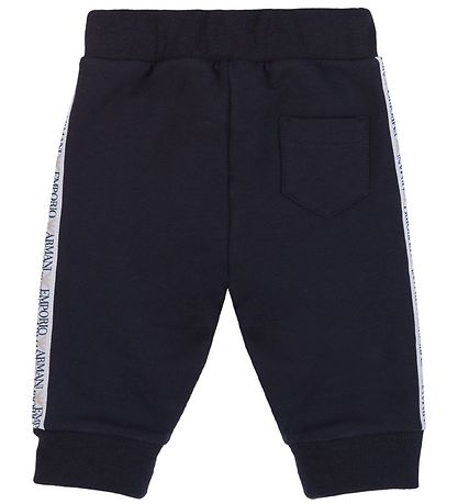 Emporio Armani Gift Box - Sweat Set - Navy w. Stripe