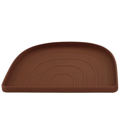 Assiette et Bol OYOY - Silicone - Rainbow - Lavender/Caramel Assiette et Bol OYOY - Silicone - Rainbow - Lavender/Caramel