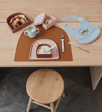 OYOY Bowl - Silicone - Rainbow - Vanilla OYOY Bowl - Silicone - Rainbow - Vanilla