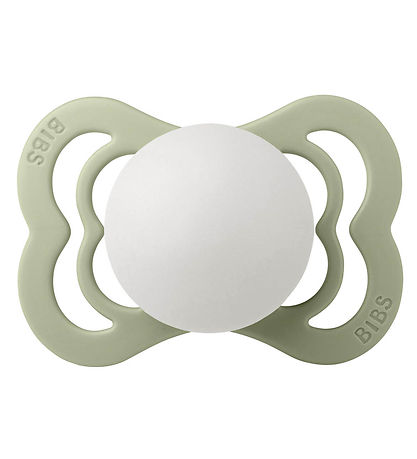 Supreme+ Tétine lumineuses BIBS - Taille 1 - 2 Pack - Symétrique