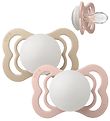 BIBS Supreme+ Glowing Pacifiers - Size 1 - 2-Pack - Symmetrical 