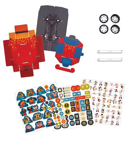 Djeco Kreasæt - DIY - Cars - Grand Prix Djeco Kreasæt - DIY - Cars - Grand Prix