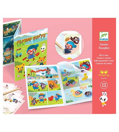 Set de Création Djeco - Photos de transfert - Flying Sofye Set de Création Djeco - Photos de transfert - Flying Sofye