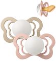 BIBS Couture Glowing Pacifiers - Size 2 - 2-Pack - Anatomical -