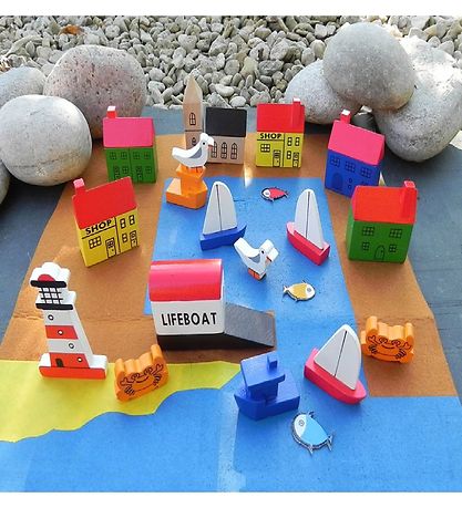 Ensemble de Jeu Gift In A Tin - Apprendre et Play - Fishing Port Ensemble de Jeu Gift In A Tin - Apprendre et Play - Fishing Port