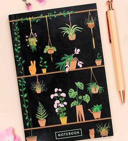 Vissevasse Notebook - Lined - 12x18 cm - Holly Vissevasse Notebook - Lined - 12x18 cm - Holly