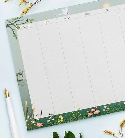 Vissevasse Notitieblok - 18x26 cm - Lakeside Vissevasse Notitieblok - 18x26 cm - Lakeside