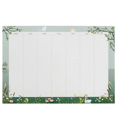 Vissevasse Notitieblok - 18x26 cm - Lakeside Vissevasse Notitieblok - 18x26 cm - Lakeside