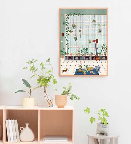 Vissevasse Affisch - 50x70 cm - Plant Lover