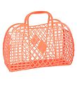 Sun Jellies Little Folding Basket - Retro - 26x21x12 cm - Neon O Sun Jellies Little Folding Basket - Retro - 26x21x12 cm - Neon O