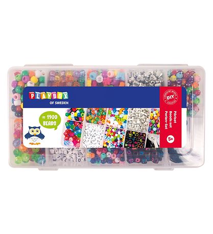 Playbox Bead Set I Storage Box - 1900 pcs Playbox Bead Set I Storage Box - 1900 pcs
