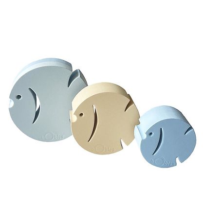 Poisson bObles - 3 Pack - 15x5/12x5/9x5 cm - Mist Poisson bObles - 3 Pack - 15x5/12x5/9x5 cm - Mist