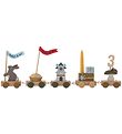 Bloomingville Birthday Train - Alfi - Brown - MDF Bloomingville Birthday Train - Alfi - Brown - MDF