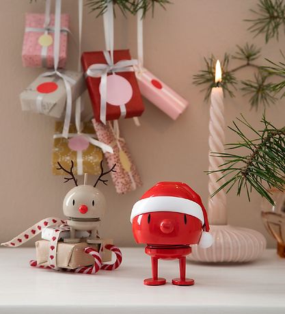 Hoptimist Medium Santa Bumble - 10 cm - Red Hoptimist Medium Santa Bumble - 10 cm - Red