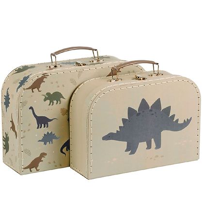 A Little Lovely Company Cardboard Suitcase - 2 pcs - 29x25.5 cm 