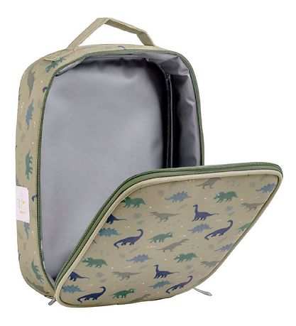 A Little Lovely Company Kühltasche - Grün m. Dinosaur A Little Lovely Company Kühltasche - Grün m. Dinosaur