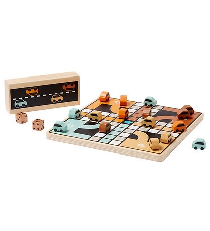 Kids Concept Ludo - Cars - Aiden - Wood
