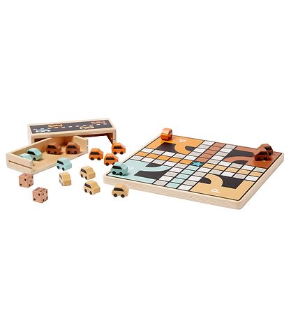 Kids Concept Ludo - Cars - Aiden - Wood