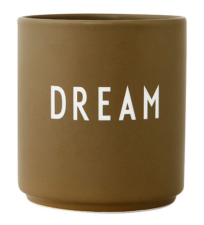 Design Letters Cup - Favourite - Dream - Olive