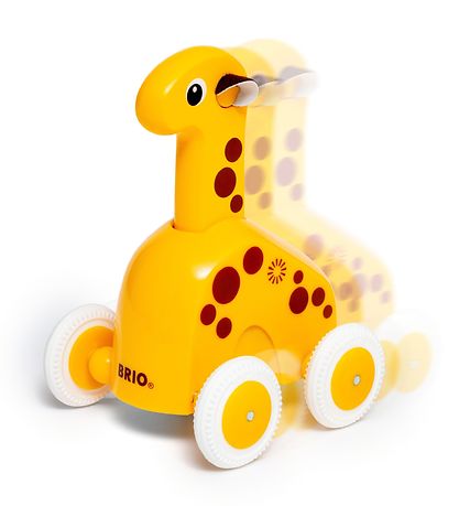 BRIO Push Toy - Giraffe - Yellow 30229