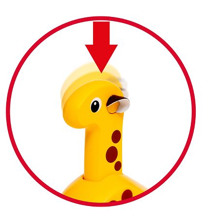 BRIO Spielzeug zum Schieben - Giraffe - Gelb 30229 BRIO Spielzeug zum Schieben - Giraffe - Gelb 30229